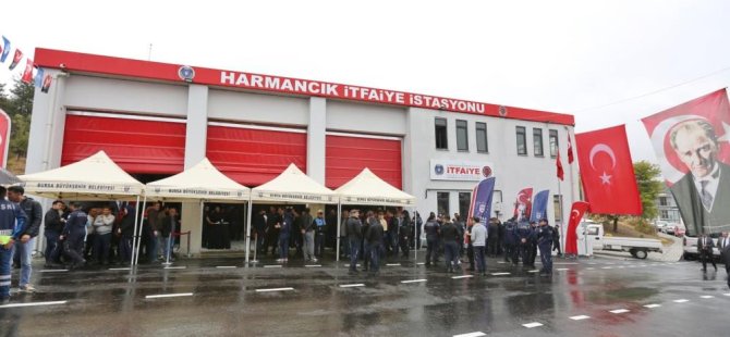 Bursa'da itfaiye teşkilatına yeni bir merkez daha