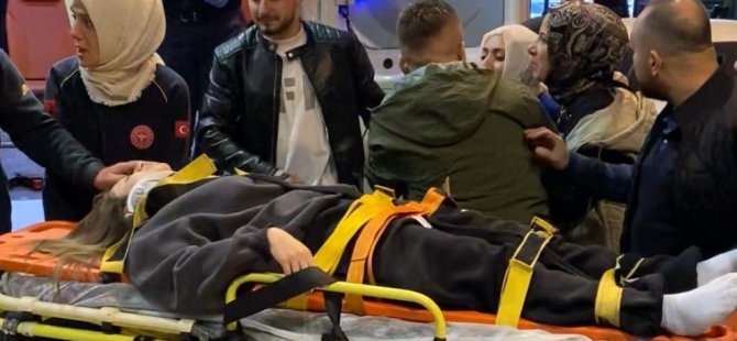 Bursa'da terastan düşen genç kız ölümden döndü