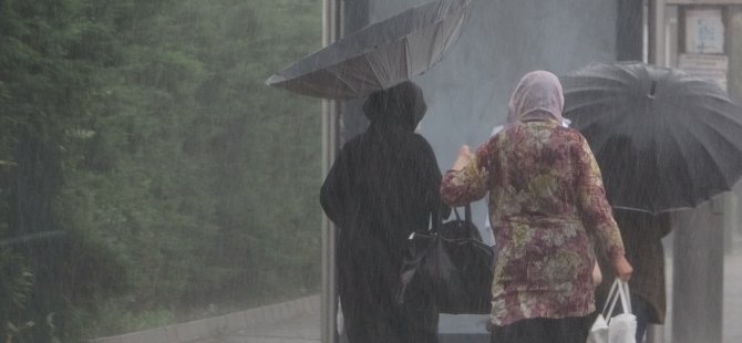 Bursa için gök gürültülü sağanak uyarısı!