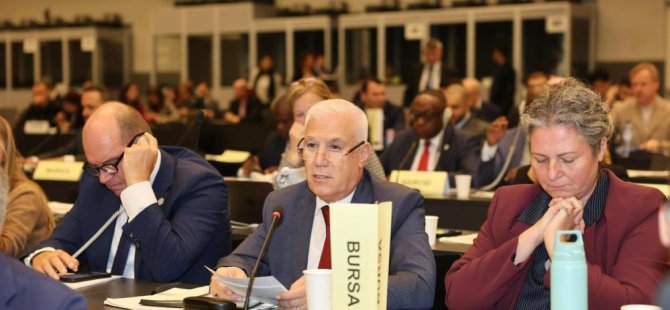 Başkan Bozbey’den Cenevre’de ‘Sürdürülebilir su yönetimi’ açıklaması
