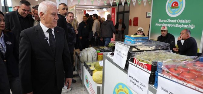Bursa Büyükşehir'den üreticiye destek!