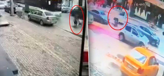 Bursa'da kaza anları kamerada! Ölümden döndüler