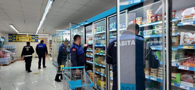 Bursa'da marketlere sıkı denetim