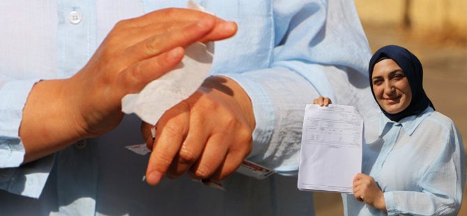 Islak mendil ve dezenfektan kullandı, ehliyetinden oldu