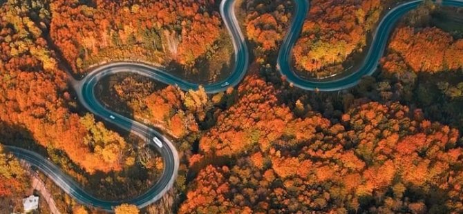 Bursa'da sonbaharla gelen görsel şölen!