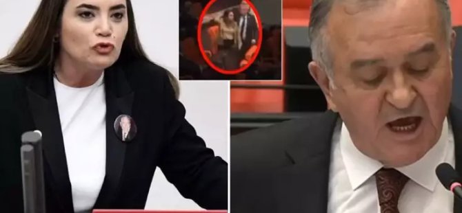 MHP'li vekilin sözlerine kızan Türkeş'in kızı, salonu terk etti