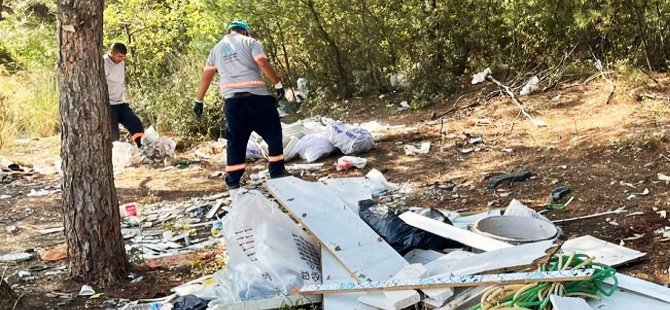 Bursa'da doğayı kirletenlere uyarı!