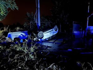 Bursa'da yağışla gelen kaza! 2 yaralı