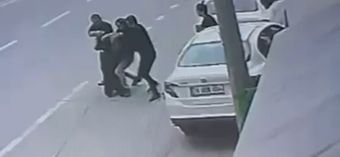 Bursa'da drift atarken yakalanan sürücü, polise saldırdı