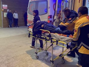 Bursa'da otobüsün çarptığı adam ağır yaralandı