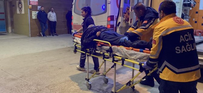 Bursa'da otobüsün çarptığı adam ağır yaralandı