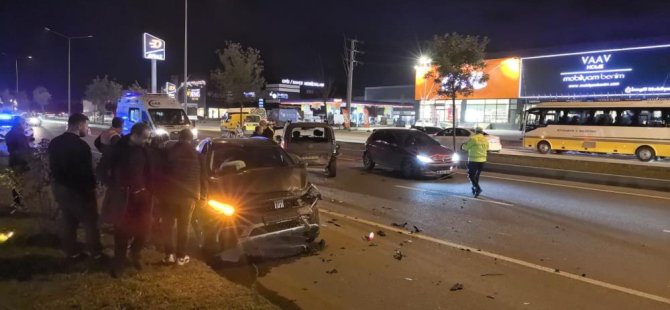 Bursa’da zincirleme kaza: 3 yaralı