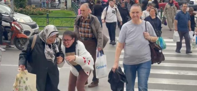 Bursalılar ayakta durmakta zorlandı