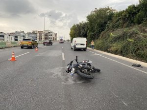 Bursa'da trafik kazası! Önündeki araca çarpıp metrelerce savruldu