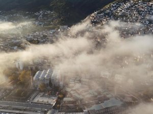 Bursa güne sisle uyandı