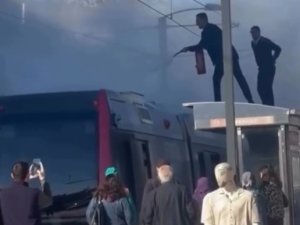 Bursa'da korku dolu anlar! İpekböceği bir anda alev aldı