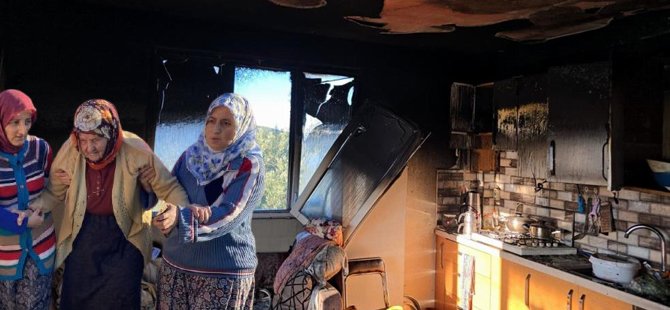 Bursa'da yangın paniği! Küle döndü...