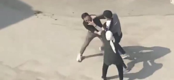 Bursa’da yol kavgası! Sopa, yumruk, terlik...