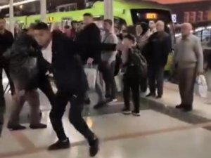 Bursaray'da yumruk yumruğa kavga!