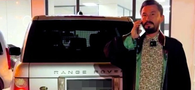 Avukat cübbesiyleyle poz başına dert açtı