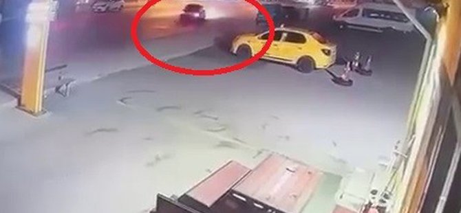 Bursa'da trafik magandası kaza yapıp kaçtı