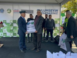 Bursa Büyükşehir'den çiftçilere 47 ton buğday tohumu desteği