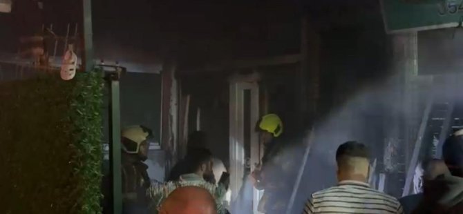 Bursa'da korkutan yangın! Benzinliğe sıçramadan söndürüldü