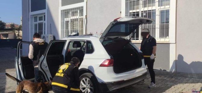 Bursa'da polisin durdurğu araçtan uyuşturucu çıktı!