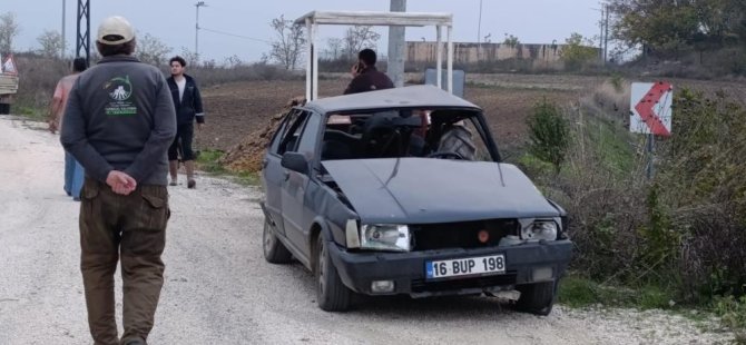 Bursa'da trafik kazası.. 1 ölü, 2 yaralı