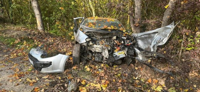 Bursa’da 50 metre arayla iki kaza! Aynı aileden 3 kişi yaralandı