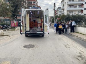 Bursa'da dengesini kaybedip yola düşen adama kamyon çarptı