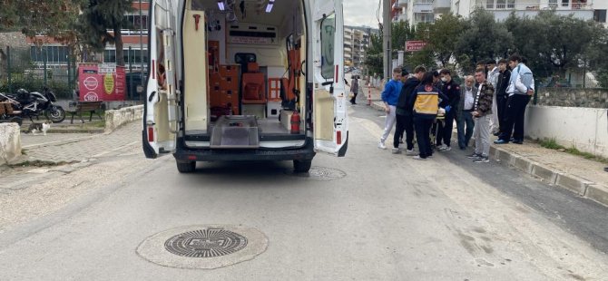 Bursa'da dengesini kaybedip yola düşen adama kamyon çarptı