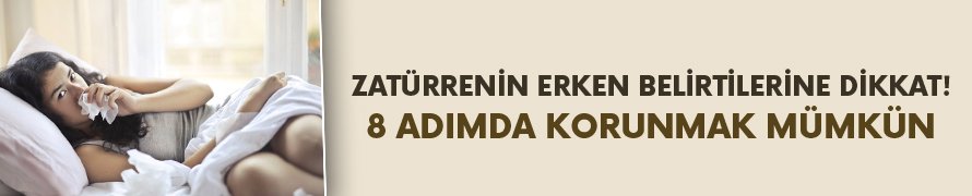 Zatürreden 8 adımda korunmak mümkün!