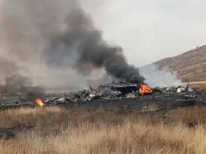 TSK'ya ait kargo uçağı Gürcistan'da düştü... 20 şehit