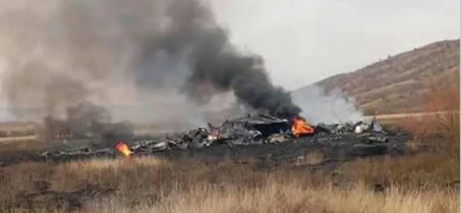 TSK'ya ait kargo uçağı Gürcistan'da düştü... 20 şehit