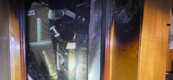 Bursa'da aynı apartmanda 5. kez yangın çıktı