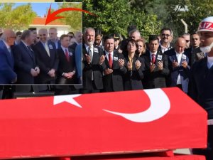 Şehit cenazesinde skandal: Görüntüye büyük tepki var