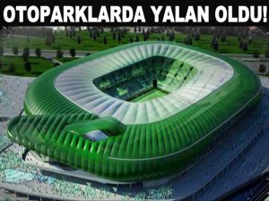 Stadın otoparkları kullanılamayacak!