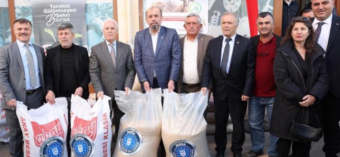 Bursa Büyükşehirden hayvancılığa güçlü destek