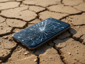 Akıllı bir telefon için 12 bin litreden fazla su tüketiliyor!