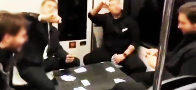 Bursaray'da şaşırtan görüntü! Masa kurup oyun oynadı