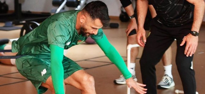 Bursaspor kuvvet çalıştı