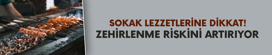 Sokak lezzetleri besin zehirlenmesi riskini artırıyor