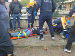 Bursa’da motosiklet kazası... 2 yaralı