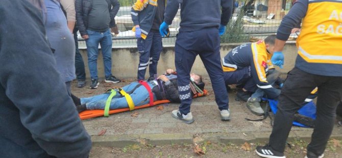 Bursa’da motosiklet kazası... 2 yaralı