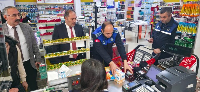 Bursa'da marketlere sıkı takip!