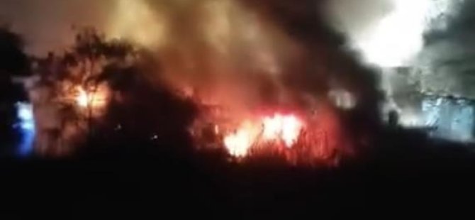 Bursa'da fabrika yangını! 1 kişi yaralandı