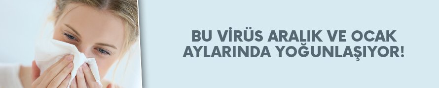 Bu virüse dikkat! Aralık ve ocakta yoğunlaşıyor