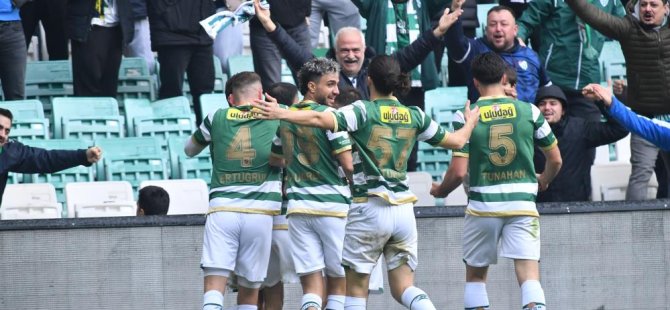 Bursaspor 3 golle 3 puanı kaptı