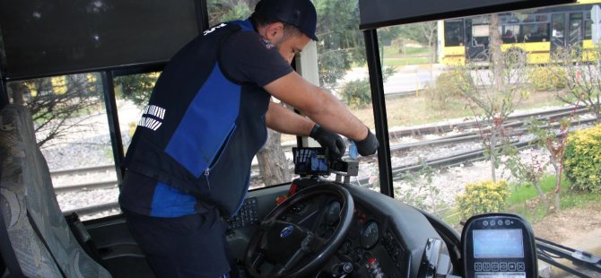 Bursa'da otobüsler daha da güvenli
